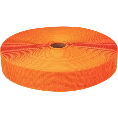 TRUSCO 프리 매직 [[R 아래]] 결속 테이프 단면 형광 오렌지 50mm 25m MKT-50B-LOR 1 권