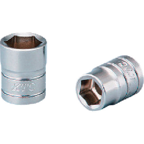 KTC 6.3 sq. socket (hexagonal) pack, cardboard specification, 6.35 mm socket, B2-07 bag, B2-07-S, 1 piece