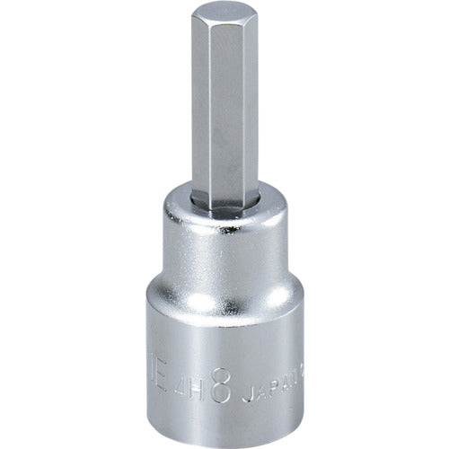 TONE 【점포 진열용】 헥사곤 소켓 삽입각 12.7mm 대변 치수 19mm 4H-19HP 1개