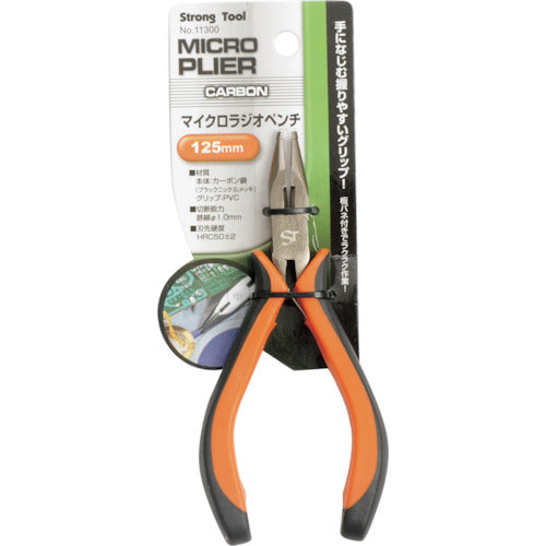 Strong Tool Micro Radio Pliers 125mm Carbon Steel 11300 1 pc