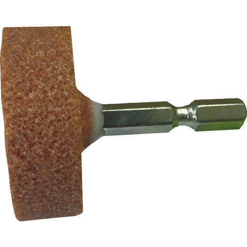 RELIEF 육각축 축 부착 지석 금속용(WA) 평형 φ38×13mm 27803 1개