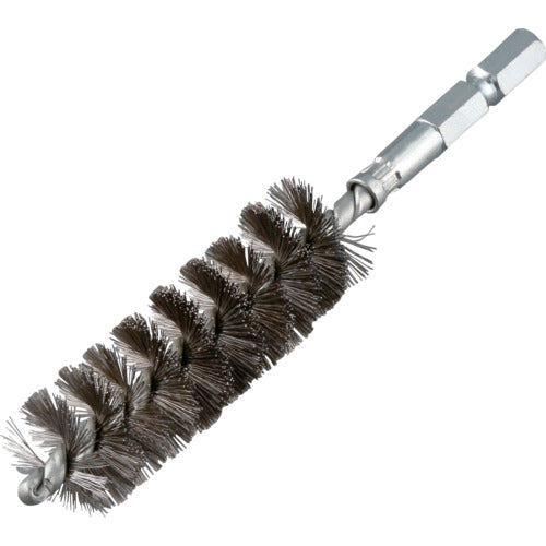 RELIEF Hexagonal Shaft Twist Brush Stainless Steel Wire φ19mm 33223 1 pc