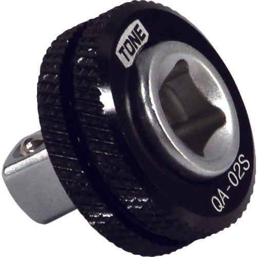 TONE Socket Adapter Quick Adapter 6.35mm Socket Size Total Length 19mm QA-02S 1 pc
