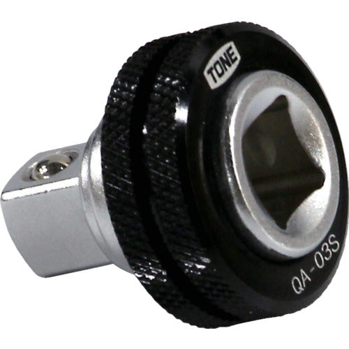 TONE Socket Adapter Quick Adapter 9.5mm Drive Length 30mm QA-03S 1 pc