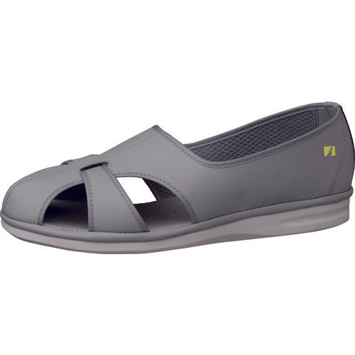 ミドリ安全　静電作業靴　ＰＳ−０１Ｓ　グレイ　２５．５ｃｍ　PS-01S-GY-25.5　1 足