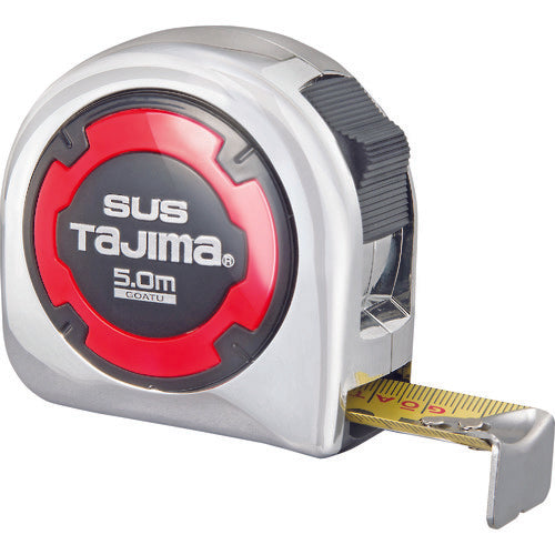 Tajima Hard Stainless Lock 25 5.0m Metric Scale GASL25-50 1 pc