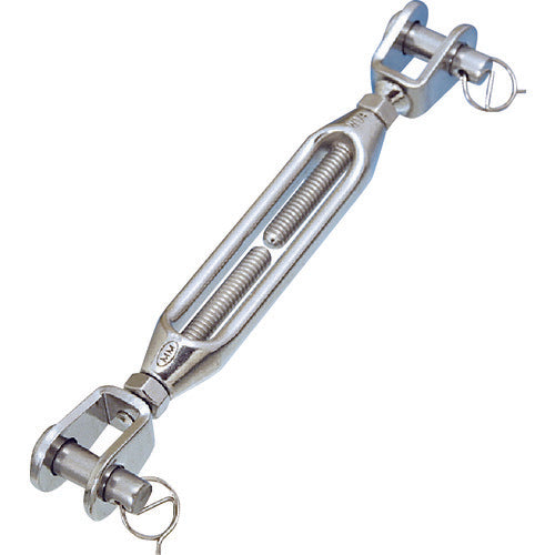 Mizumoto Stainless Steel Frame Turnbuckle J&amp;J M-5 Load Capacity 0.98kN B-2556 1 pc