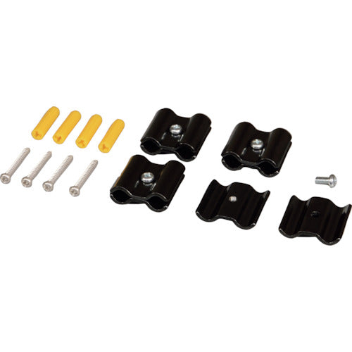 라이트 메쉬 패널용 파트 조인트 쇠장식 검정 8φ용 4P KO-81 1 PK