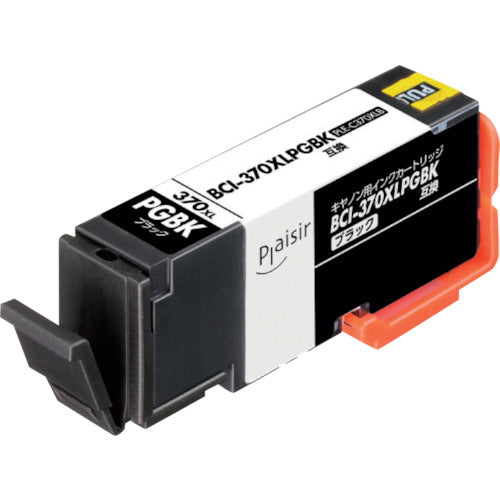 エレコム　プレジール　キヤノン　ＢＣＩ−３７０ＸＬＰＧＢＫ対応　顔料ブラック　PLE-C370XLB　1 本