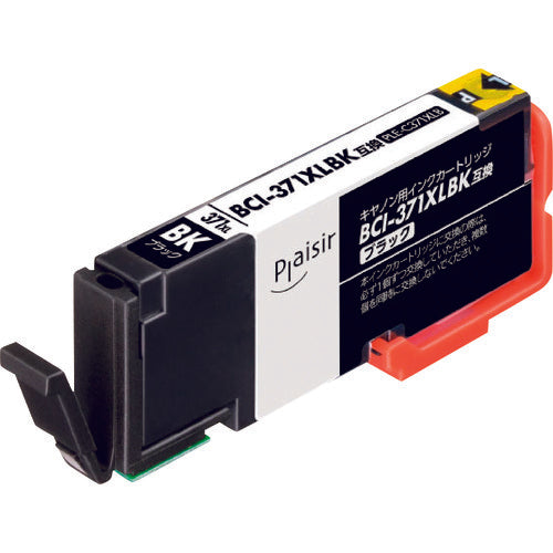 ELECOM 프레지르 캐논 BCI-371XLBK 대응 블랙 PLE-C371XLB 1개