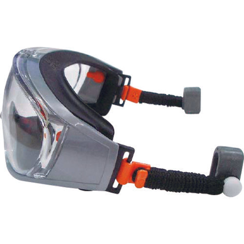 리켄 방담 고글(밀폐형・헬멧 장착형・난연성 커버 부착 스프링 밴드 타입・안경 병용 가능) M56-VF-P SPB COVER TSUKI 1개