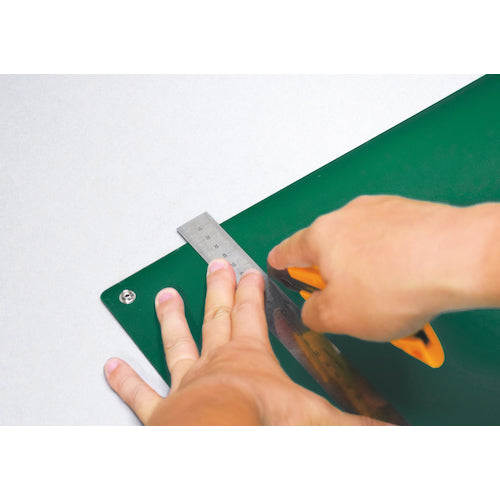 ＨＯＺＡＮ　ＥＳＤ卓上マット　グリーン　４５０×３３０　F-310-L　1 枚