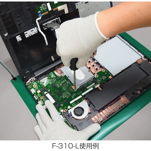 ＨＯＺＡＮ　ＥＳＤ卓上マット　グリーン　４５０×３３０　F-310-L　1 枚