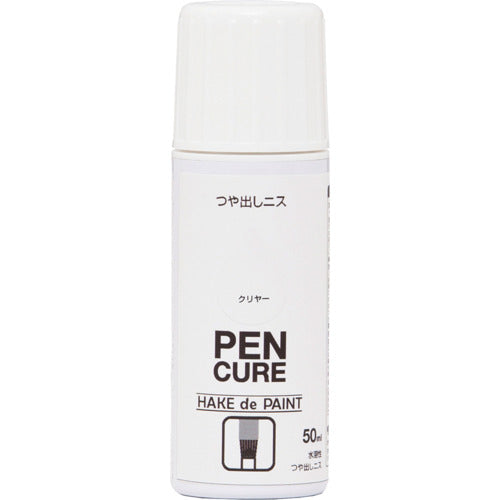 ニッぺ　ペンキュア　ＨＡＫＥ　ｄｅ　ＰＡＩＮＴ　つや出しニス　５０ｍｌ　クリヤー　１９００６１−５０　4976124352966　1 本