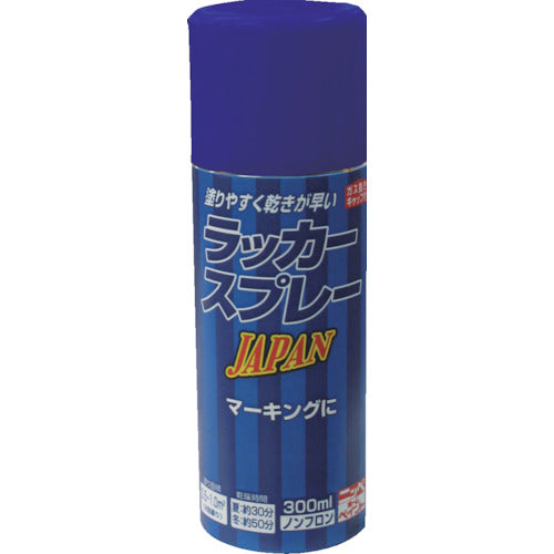 ニッぺ　ラッカースプレー　ＪＡＰＡＮ　３００ｍｌ　ブルー　２２１Ｔ００８−３００　4976124253270　1 本