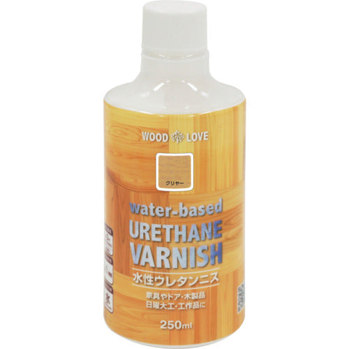 ニッぺ　水性ウレタンニス　２５０ｍｌ　クリヤー　３００Ｎ０２６−２５０　4976124516726　1 本