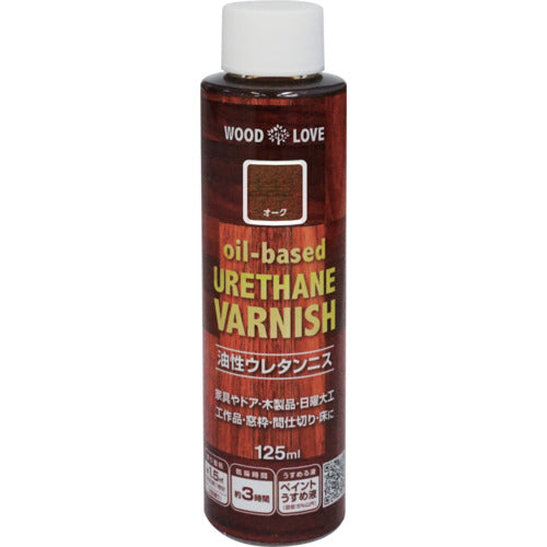 니페 유성 우레탄니스 125ml 오크 300N043-125 4976124516320 1개