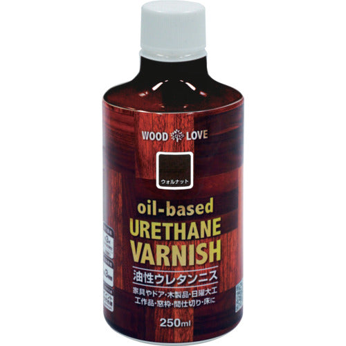 니페 유성 우레탄니스 250ml 월넛 300N044-250 4976124516436 1개