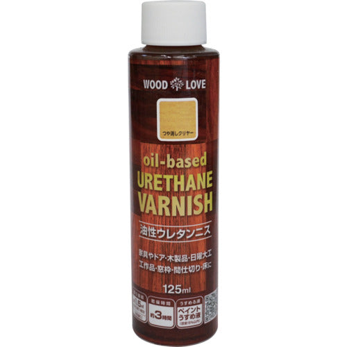 니페 유성 우레탄니스 125ml 무광택 클리어 300N047-125 4976124516771 1개