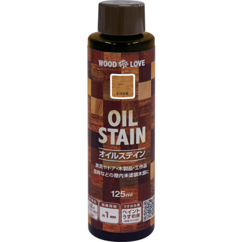 니페 유성 오일스테인 125ml S케야키 300N062-125 4976124517013 1개