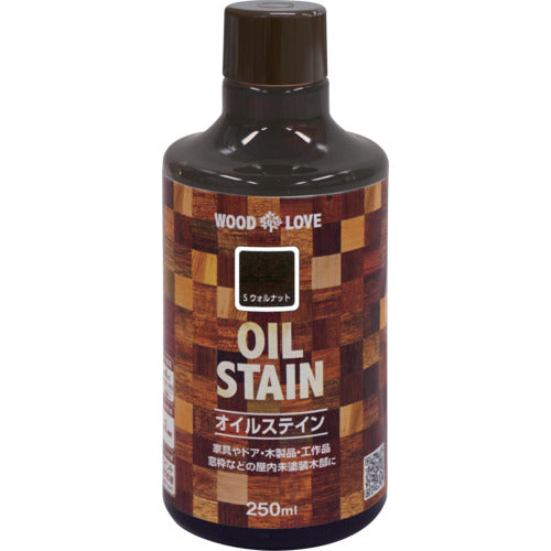 니페 유성 오일 스테인 250ml S 월넛 300N064-250 4976124517136 1개