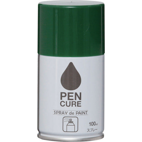 ニッぺ　ペンキュア　ＳＰＲＡＹ　ｄｅ　ＰＡＩＮＴ　１００ｍｌ　グリーン　ＨＢ００５−１００　4976124354113　1 本