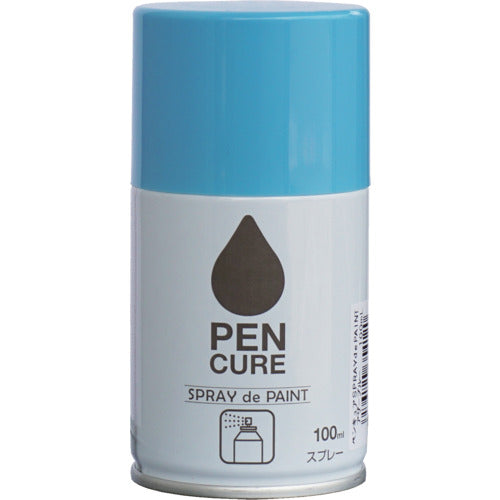 ニッぺ　ペンキュア　ＳＰＲＡＹ　ｄｅ　ＰＡＩＮＴ　１００ｍｌ　アザーブルー　ＨＢ０１８−１００　4976124354120　1 本