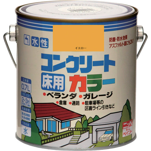 니페 수성 콘크리트 컬러 0.7L 옐로우-HPT210-0.7 4976124091001 1 캔