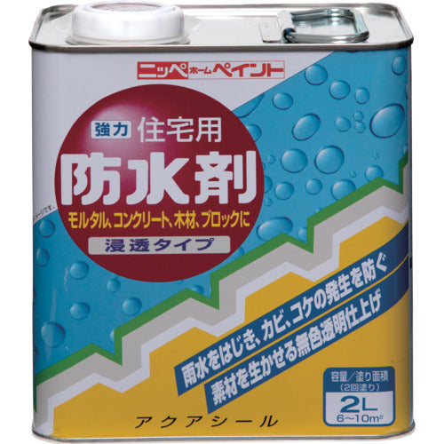 ニッぺ　住宅用防水剤　２Ｌ　透明　ＨＲ２００２−２　4976124400605　1 缶