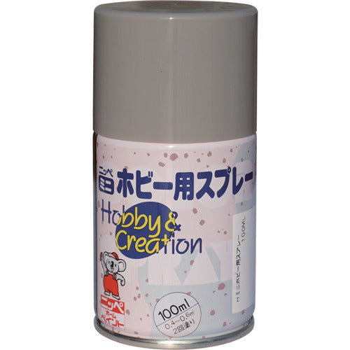 ニッぺ　ミニホビースプレー　１００ｍｌ　グレ−　ＨＲ８２０３−１００　4976124410314　1 本