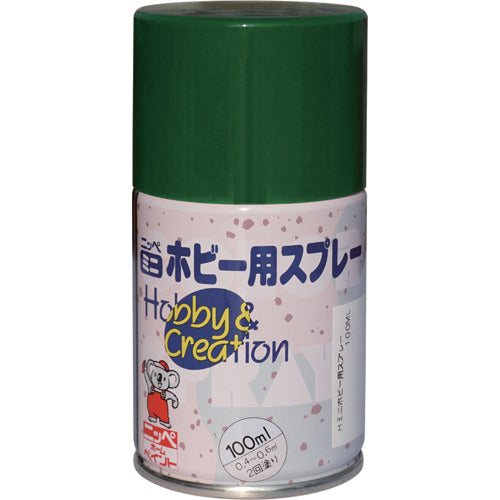 ニッぺ　ミニホビースプレー　１００ｍｌ　ディープグリ−ン　ＨＲ８２２５−１００　4976124412516　1 本