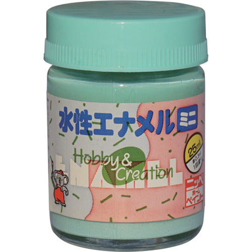 ニッぺ　水性エナメルミニ　２５ｍｌ　パステルグリーン　ＨＳＢ０１７−２５　49365467　1 個