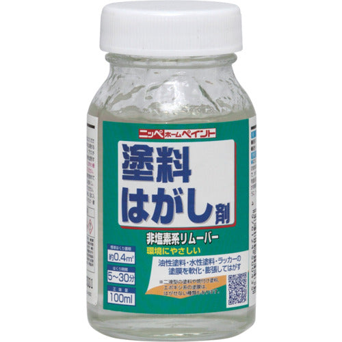 ニッぺ　塗料はがし剤　１００ｍｌ　ＨＵＷ００１−１００　4976124500435　1 本