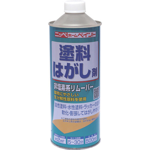 ニッぺ　塗料はがし剤　５００ｍｌ　ＨＵＷ００１−５００　4976124500459　1 本