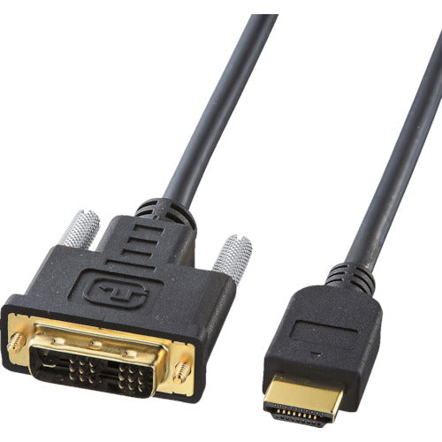 SANWA HDMI 변환 케이블 논할로겐 타입 KM-HD21-20 1개