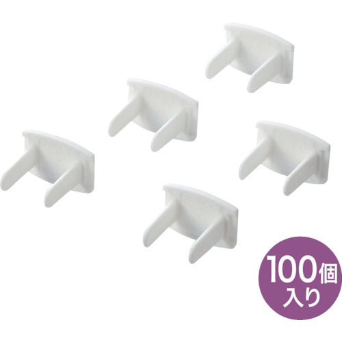 SANWA Power Strip Outlet Cap White TAP-CAP2P100 1 S