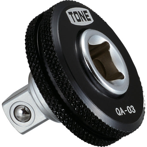 TONE [For store display] Socket adapter Quick adapter Hanger type 9.5mm socket size 30mm total length QA-03HP 1 piece