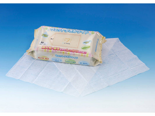 IWATSUKI Wet Towel Wide 30 pieces