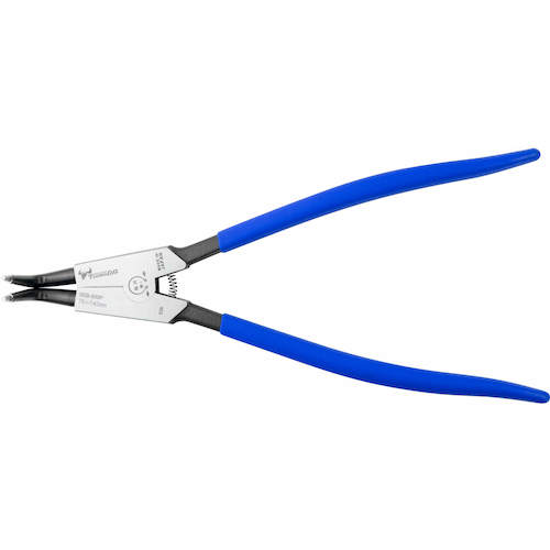 TTC KingTTC Hard Bit Snap Ring Pliers Shaft, Curved Claws, Spring Attached, Total Length 305mm, SEB-300P, 1 Piece