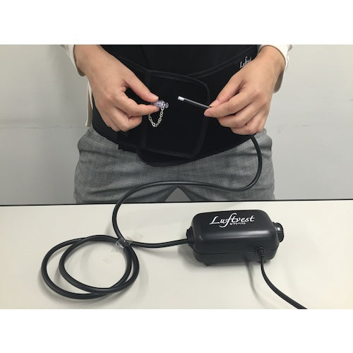 Alpha Giken Support Wear "Luft Vest" LL Size Black LV-LL 1 Piece