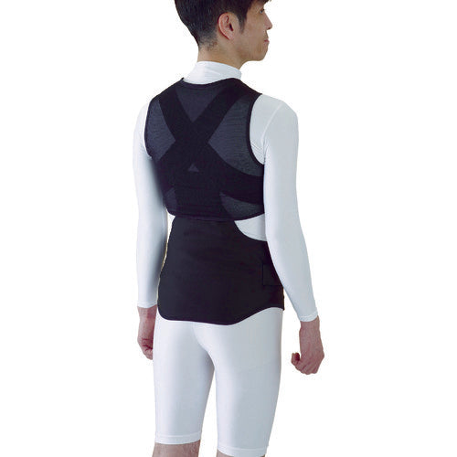 アルファ技研　サポートウェア　“ルフトベスト”　Ｍサイズ　ブラック　LV-M　1 着