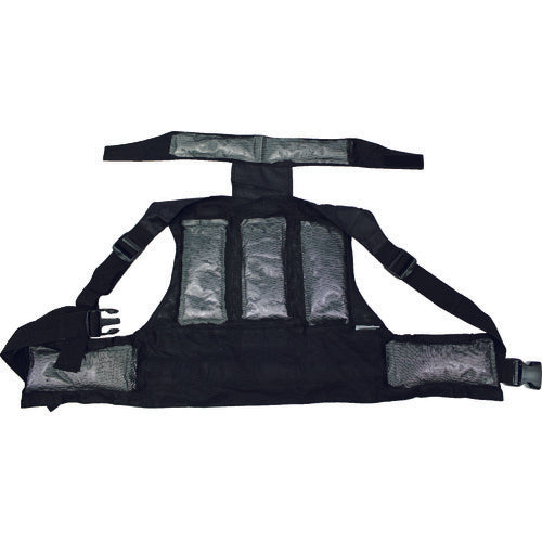 Alpha Giken Cool Vest Free Size Black EC 1 Piece