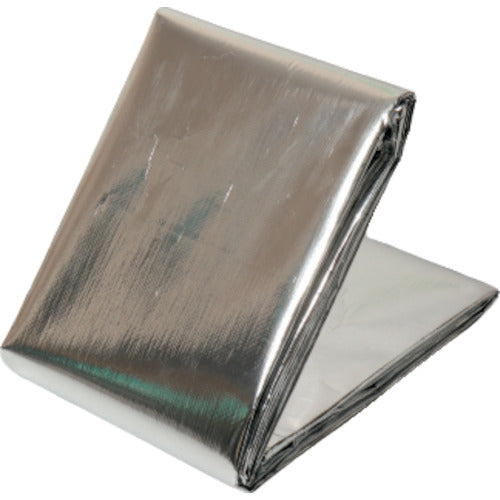 Hagiwara Tarpee Cool Truck Sheet (Heat and Cold Retention) No. 1 Light Truck Surface: Aluminum/Back: Black 1.8m x 2.1m CT1 1 Sheet