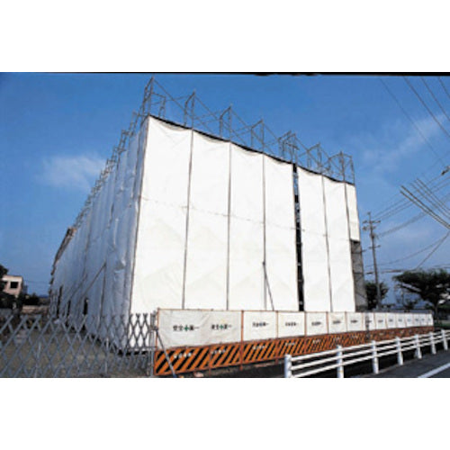 Hagiwara Tarpee PE Fireproof Sheet, White, Compact, 3.6m x 5.4m, PEB3654, 1 sheet