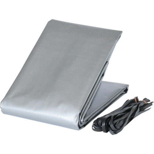 萩原　ターピー　ＵＶトラックシート＃４０００　１号　軽トラック　シルバー　１．８ｍ×２．１ｍ　UVTS1　1 枚