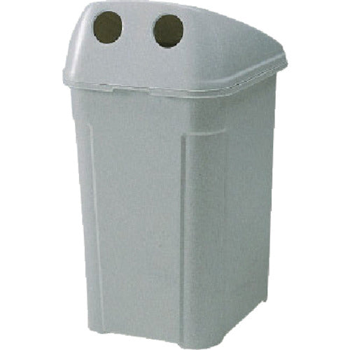 Risu Resin Trash Can 337395 Beauty Cycle Box D110-K2 Gray D110-K2 1 pc
