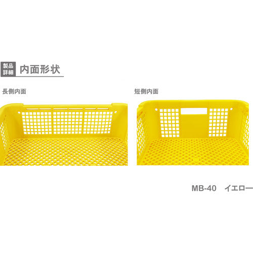 リス　ＭＢ型リステナー　２３３６１１　ＭＢ−４０メッシュ　黄　MB-40　1 個
