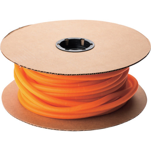 PANDUIT Corrugated Tube Polyethylene No Slit Orange CLTS100F-C3 1 Roll