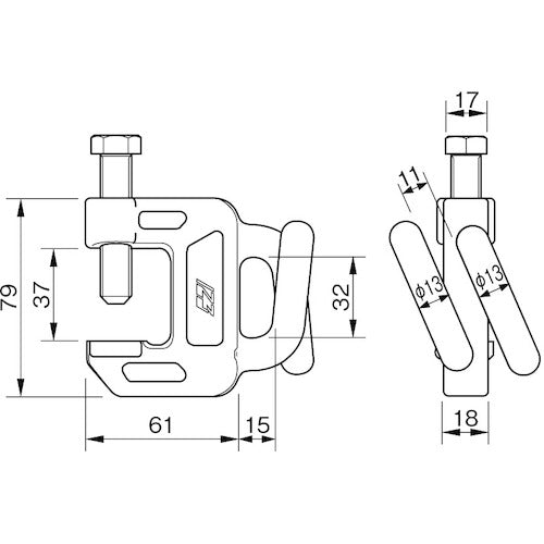 123 Net clamp NTC 1 piece