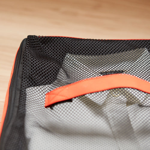 TRUSCO 여행 수납 케이스 셔츠 4장용 네이비 TSC-1-NV 1개